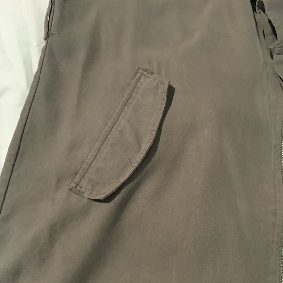 Military Style Full Length Light Jacket - Picture 5 of 9